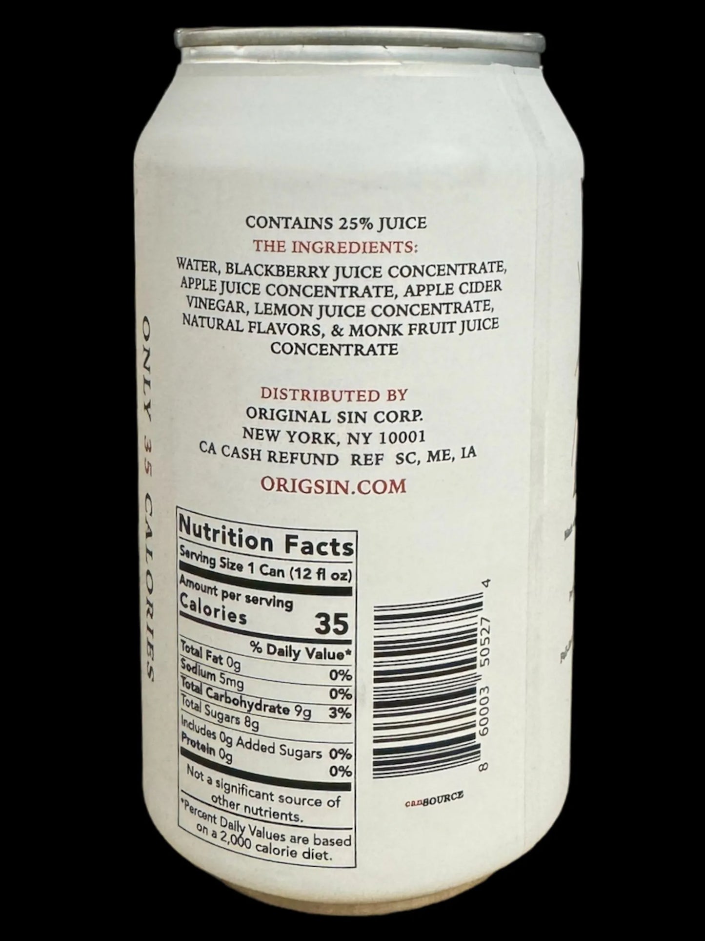 Original Sin - White Widow Non-Alcoholic Cider