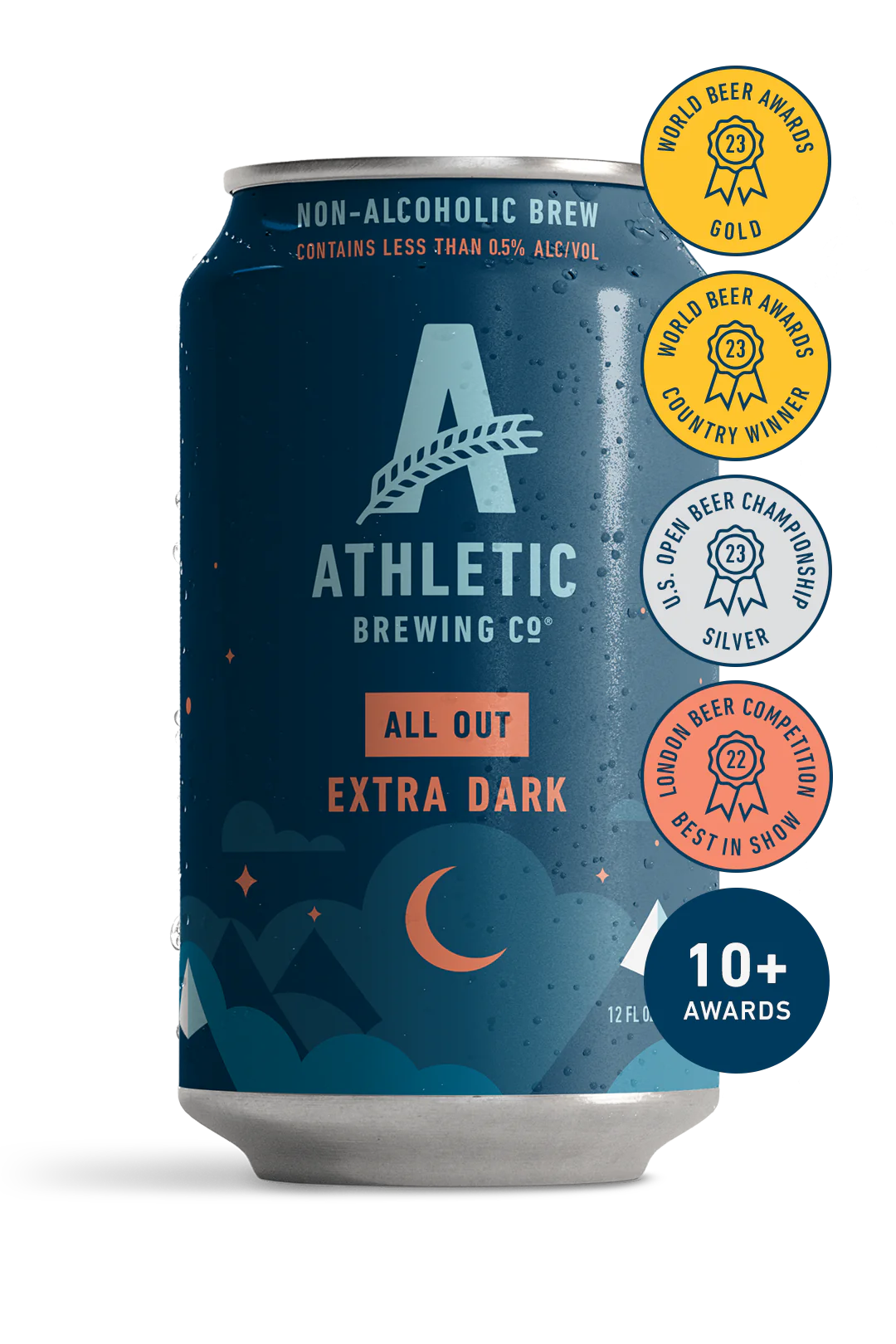 Athletic Brewing Company - All Out Extra Dark
