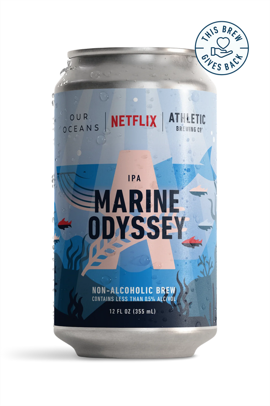 Athletic Brewing Company X Netflix - Marine Odyssey IPA